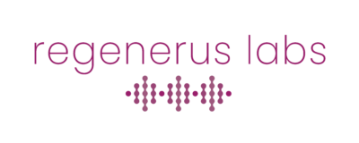 Regenerus Text and Icon Magenta On White-01
