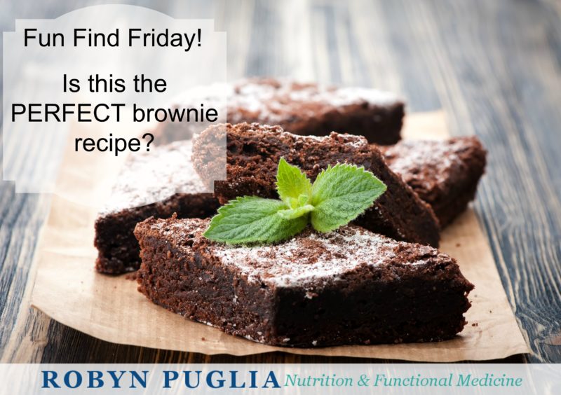 Fun Find Friday – A Brownie Recipe!