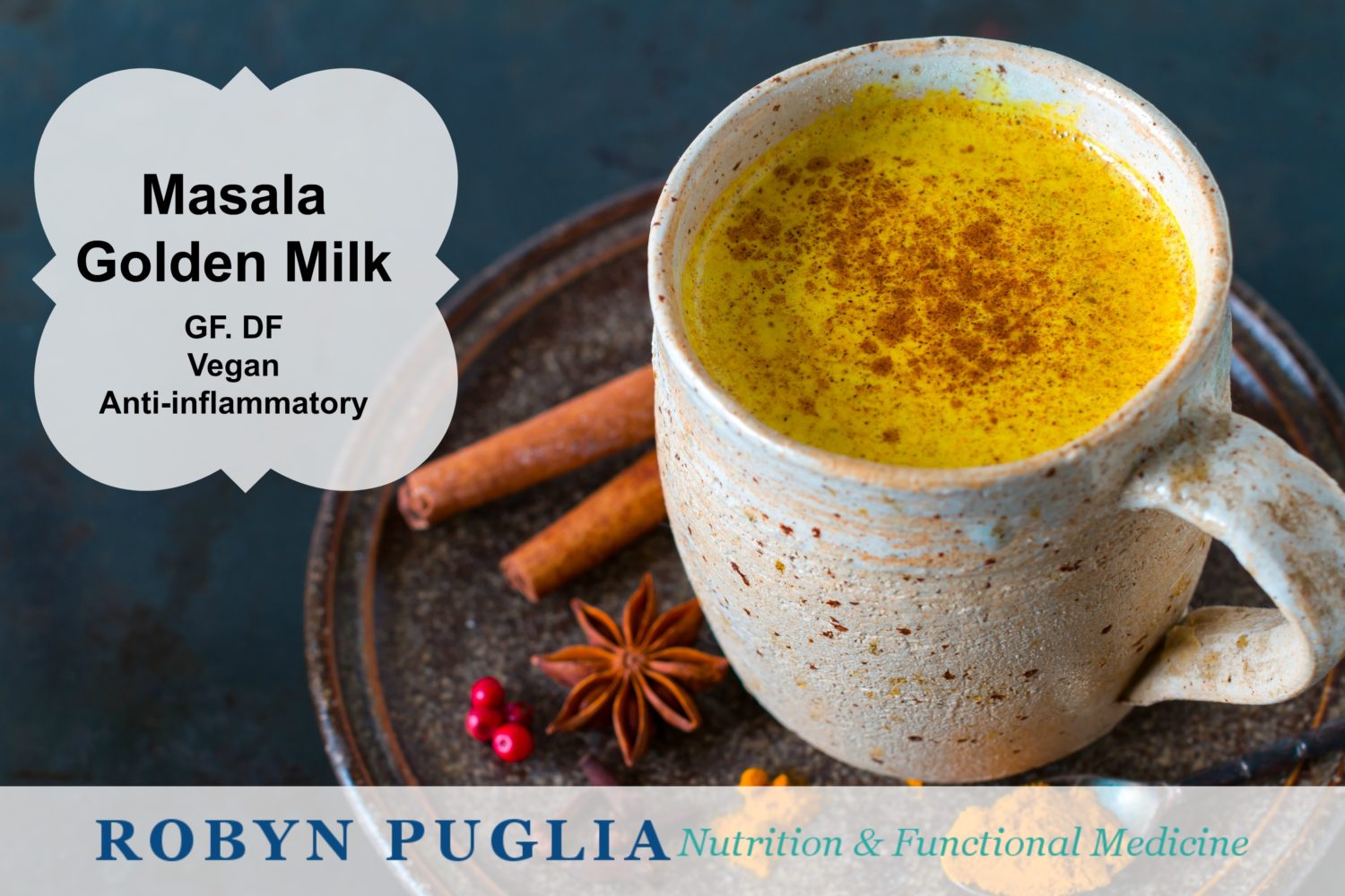 Masala Golden Milk. Robyn Puglia