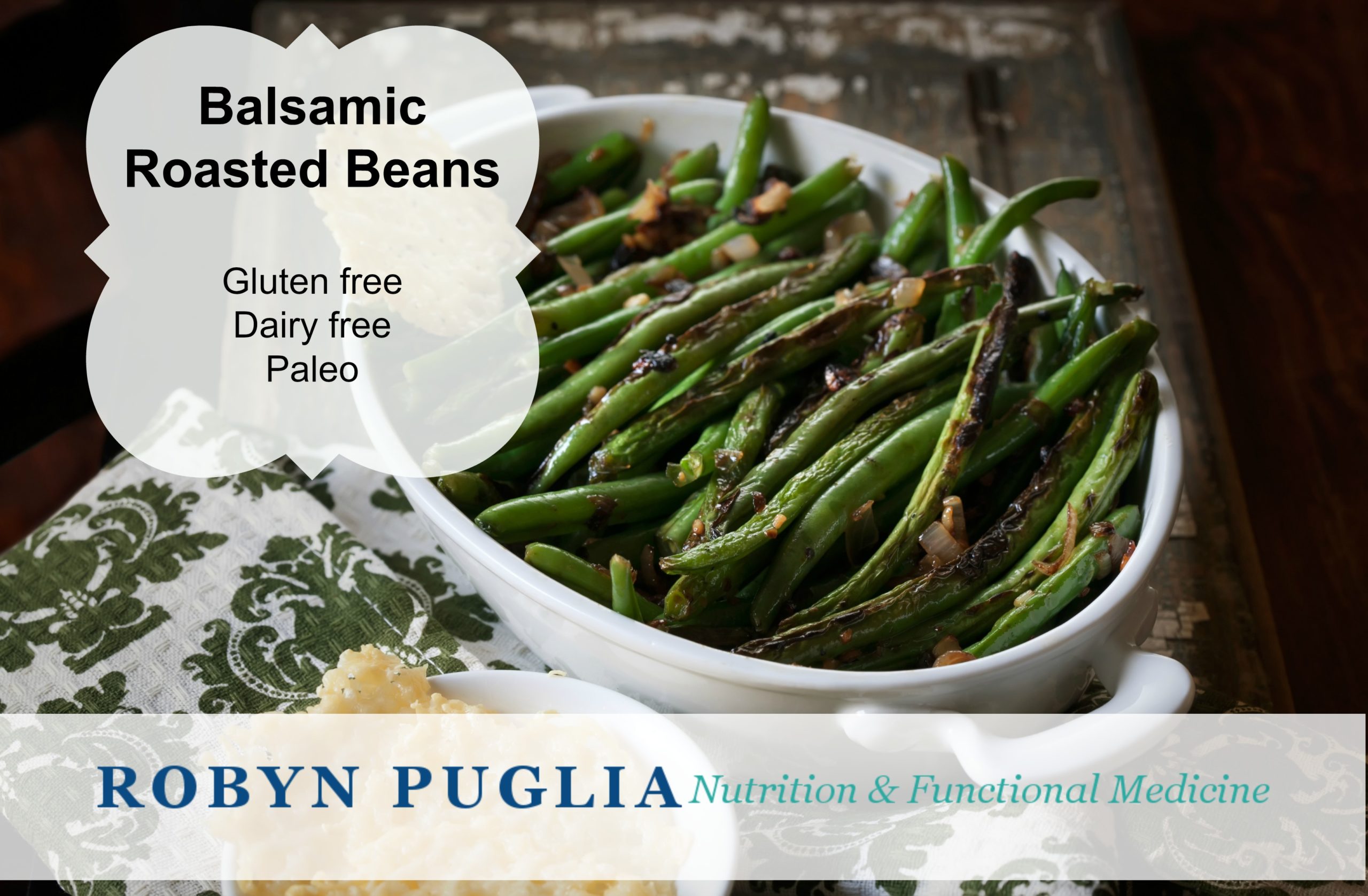 Balsamic Roasted Beans