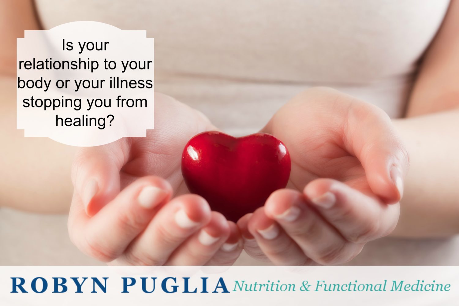 Your relationship to your Illness