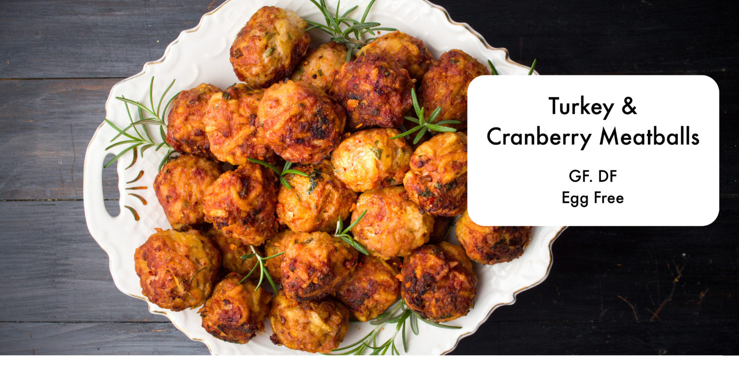 Cranberry-Turkey Meatballs